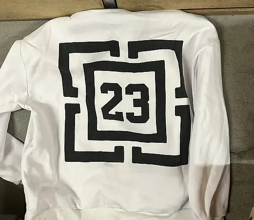Cartel XIII 23 Hoodie weiss Grösse L