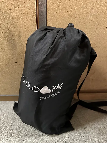 Cloudbag Turnbeutel / Sportbeutel Schwarz